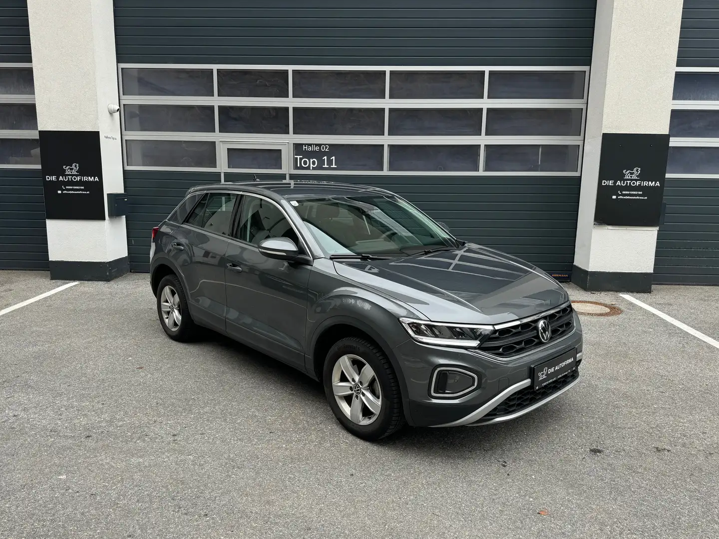 Volkswagen T-Roc **NEUWERTIG**GARANTIE**VIGNETTE** Grau - 1