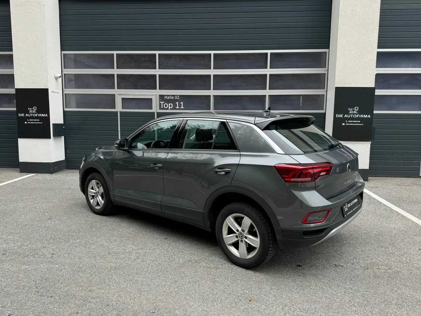 Volkswagen T-Roc **NEUWERTIG**GARANTIE**VIGNETTE** Grau - 2