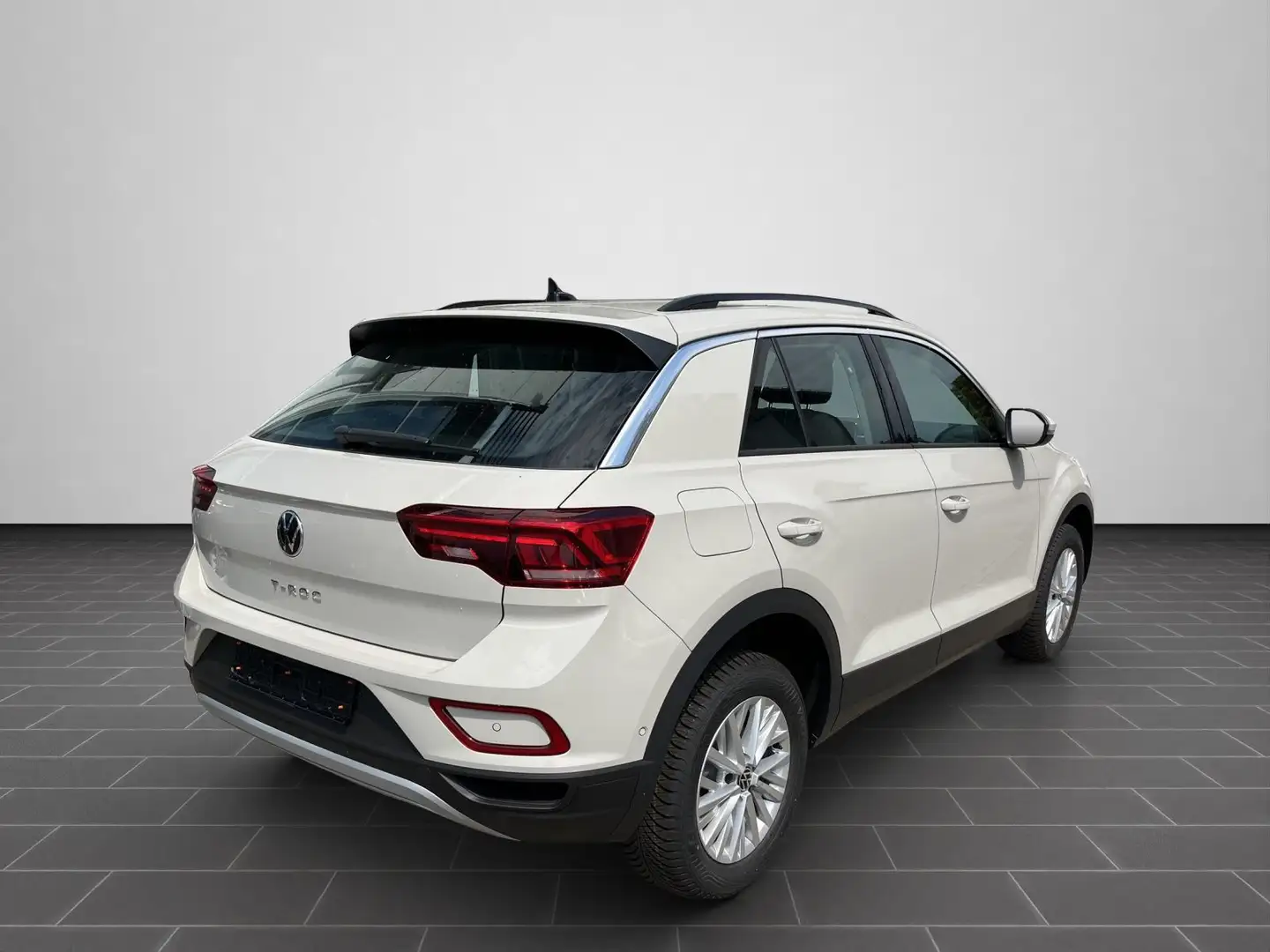 Volkswagen T-Roc Life 1.0 TSI 6-Gang LED, Klima, Winterpake Gris - 2