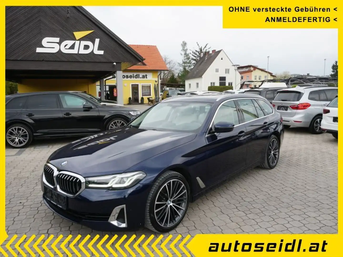 BMW 520 d Touring Aut. *LUXURY LINE* Blau - 1