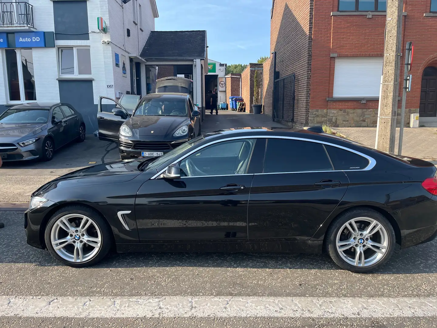 BMW 418 Gran Coupé 418 dA Zwart - 2