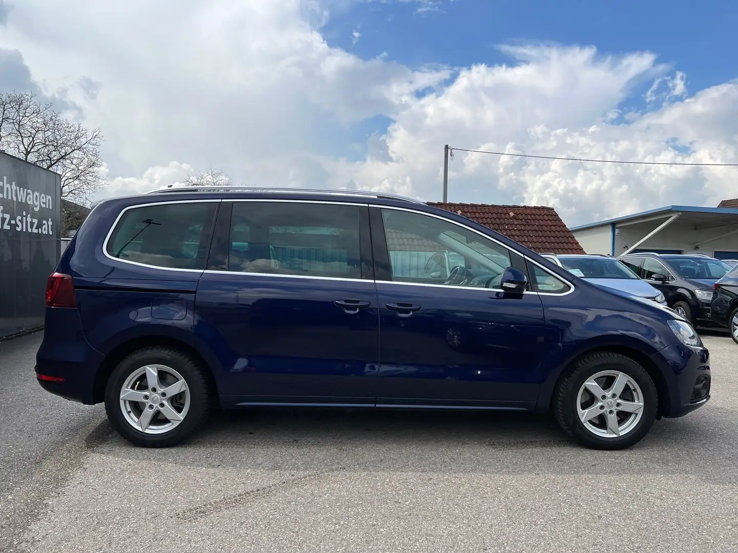 SEAT Alhambra Executive 2,0 TDI | 7 Sitzer Синий - 2