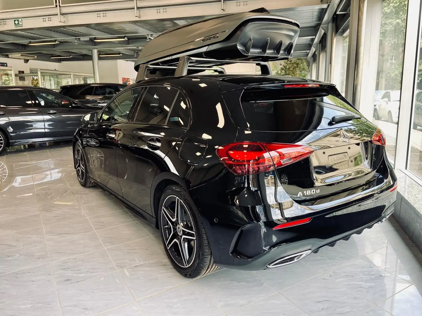 Mercedes-Benz A 180 d AMG Line Advanced Plus auto KM ZERO!!! Nero - 2