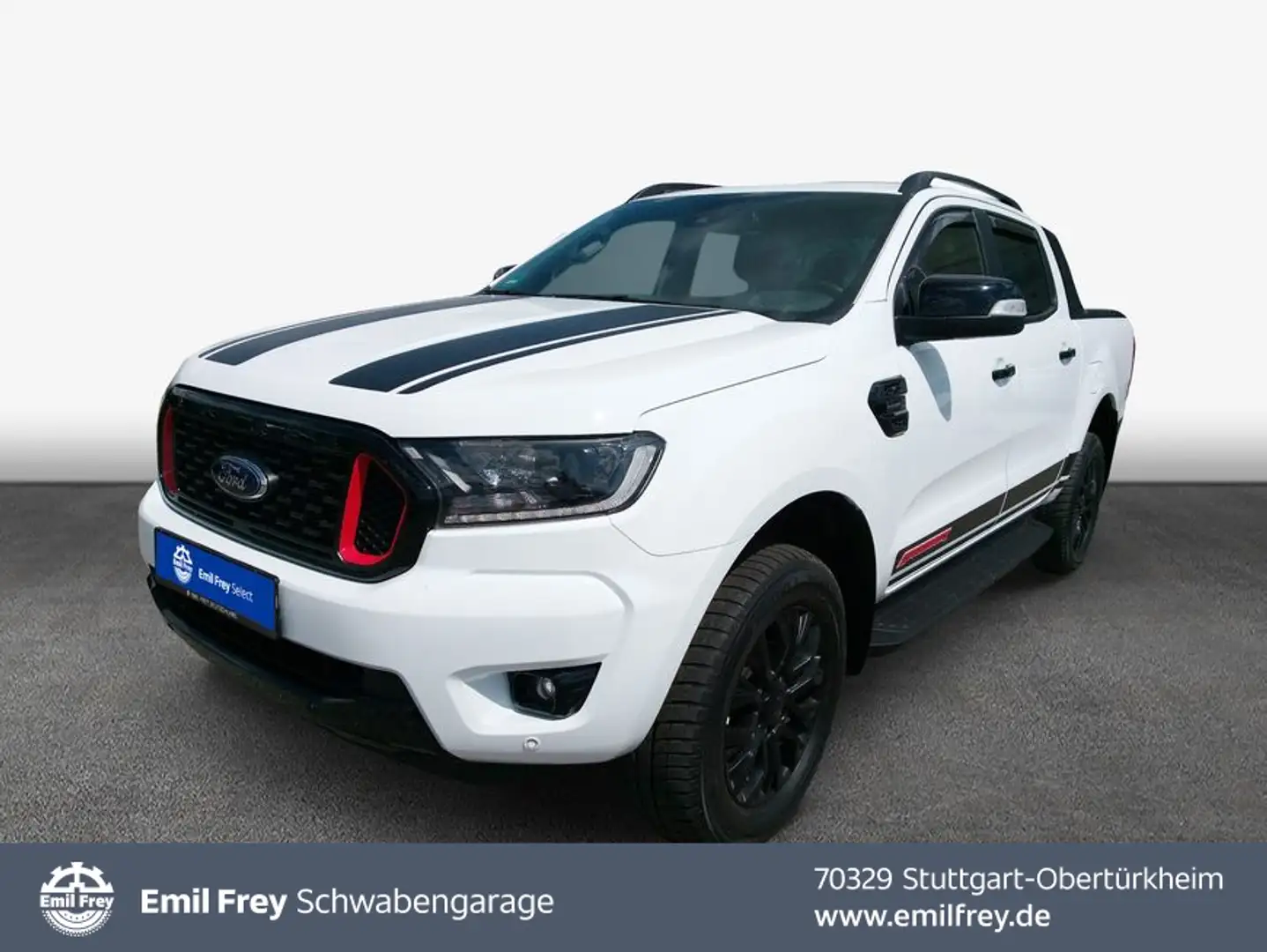 Ford Ranger 2,0 l EcoBlue Autm. Stormtrak**Standhzg/AHK Weiß - 1