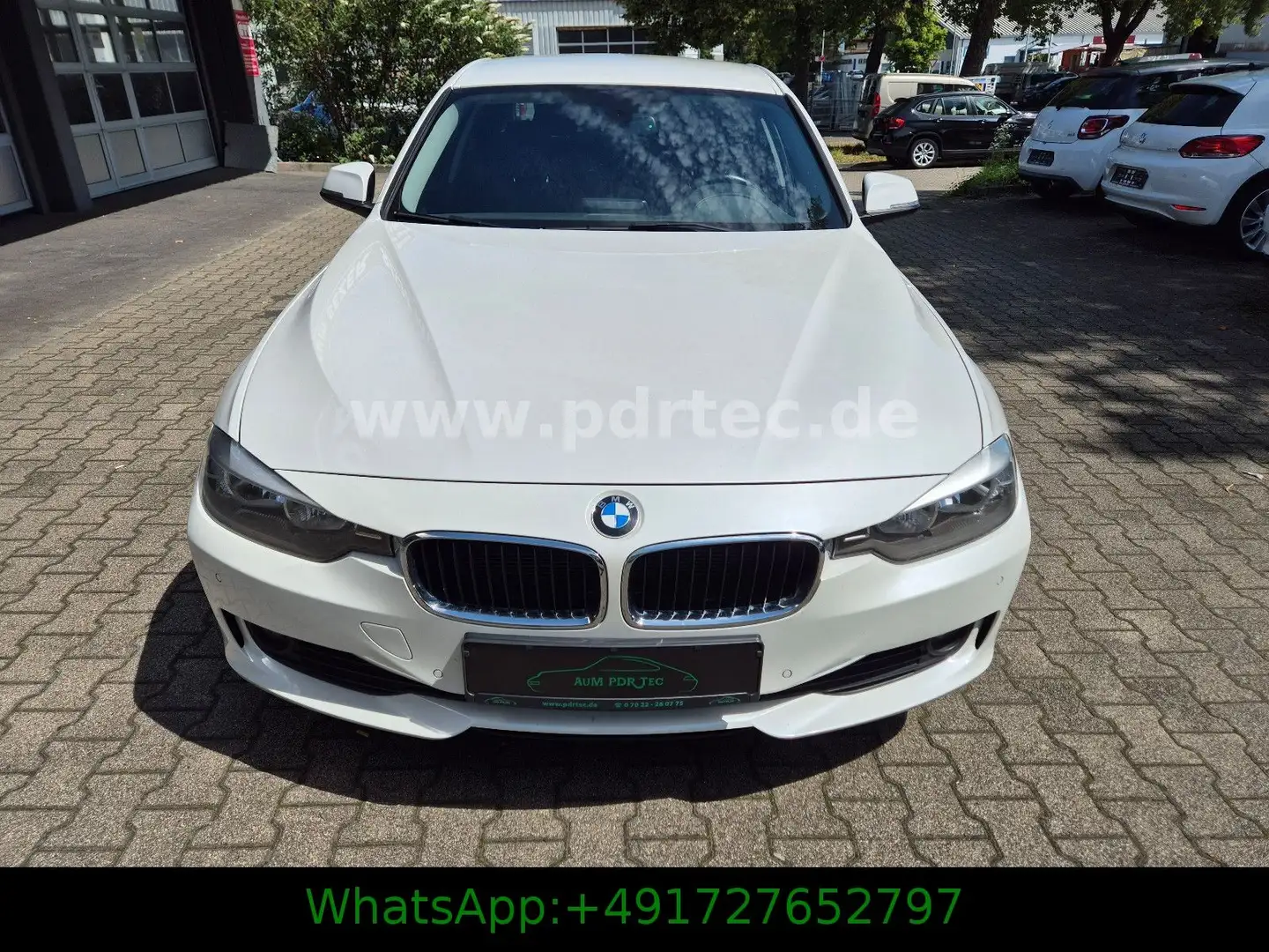 BMW 318 *d*DPF*6.Gang*Navi*TÜV+Service neu*AHK* Weiß - 2
