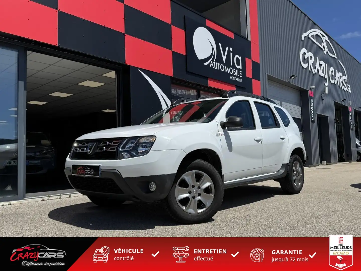Dacia Duster 1.5 dCi Lauréate Plus - ATTELAGE Wit - 1