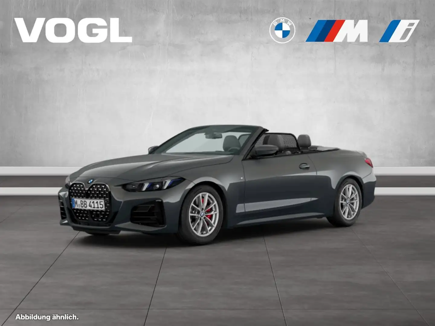 BMW 420 d Cabrio SHZ LKH Grau - 1
