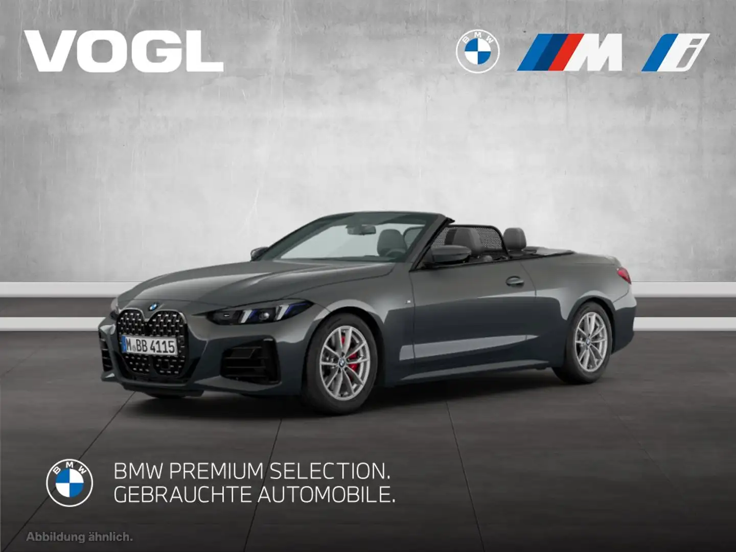 BMW 420 d Cabrio SHZ LKH Grau - 1