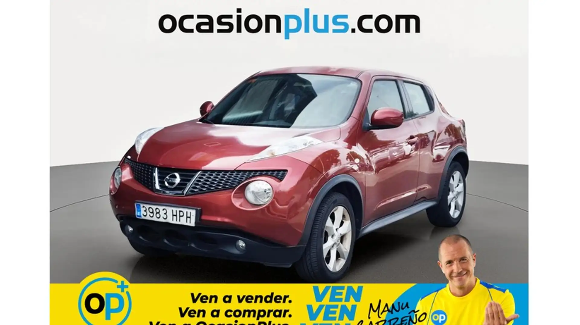 Nissan Juke 1.6i Acenta CVT Rojo - 1