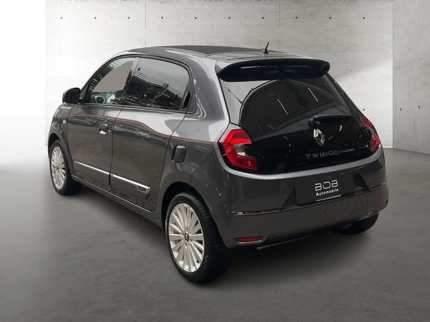 Renault Twingo VIBES 1.0 SCe 65 SHZ+Klima+Kamera+Carplay Gris - 2