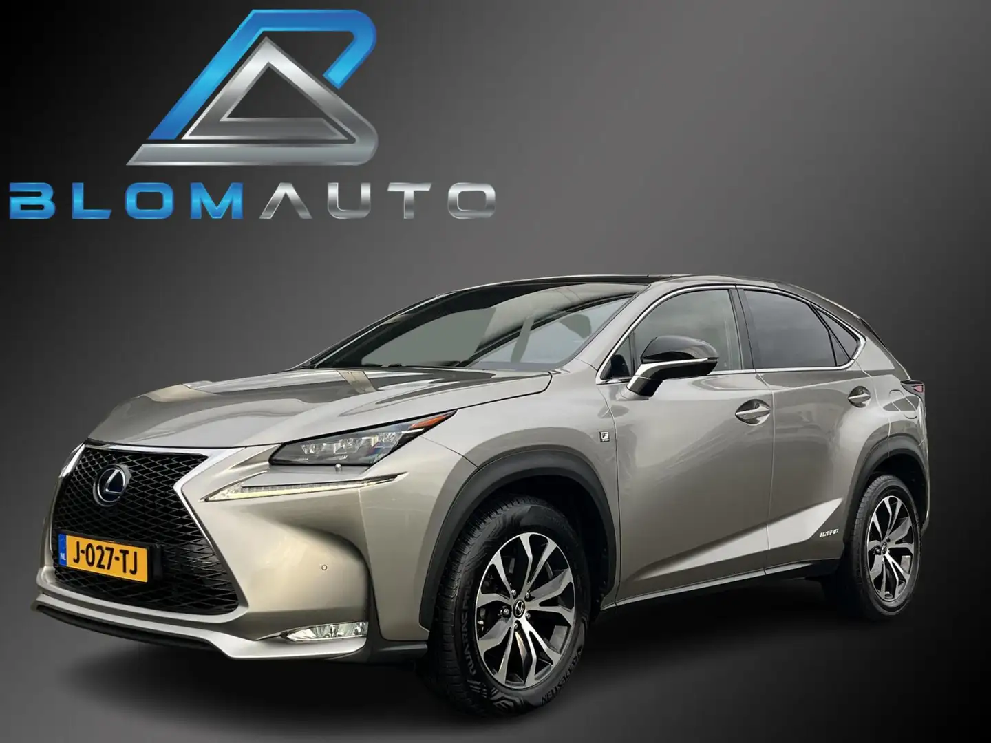 Lexus NX 300h AWD F-SPORT 197PK PANO+ACC+LEDER+TRIPPE LED Gris - 1