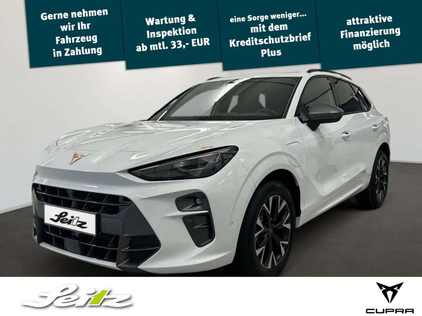 CUPRA Terramar 1.5 TSI e-Hybrid *AHK*HEAD-UP*NAVI* Weiß - 1