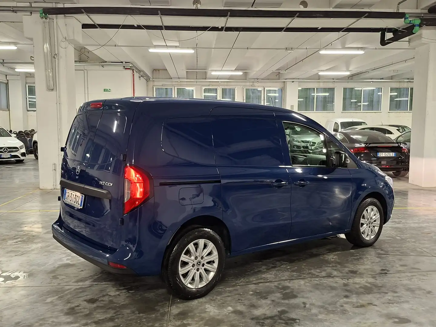 Mercedes-Benz Citan 110 1500 CDI 95CV Pro Long Furgone Automatico Bleu - 2