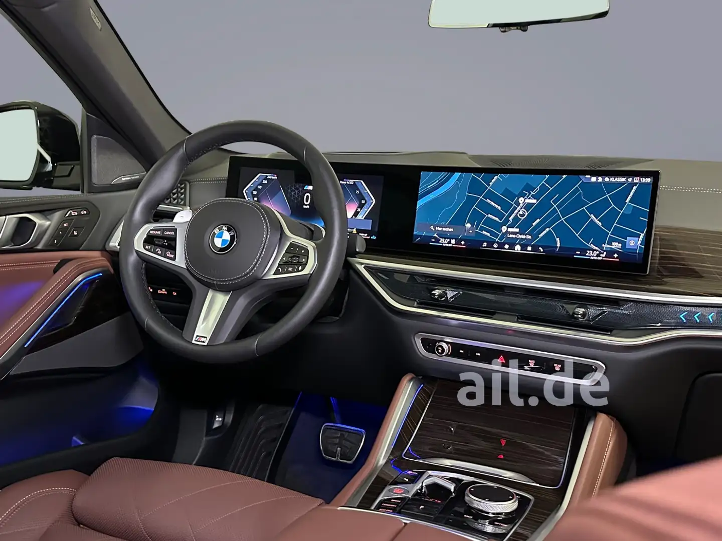 BMW X6 40d xDrive  M-Sport Carbon LED Pano LM SD Schwarz - 2