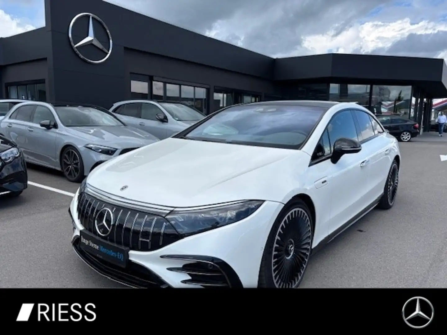 Mercedes-Benz EQS 53 AMG 4MATIC+ Night Distr Pano HUD Hyper 360 Blanco - 1