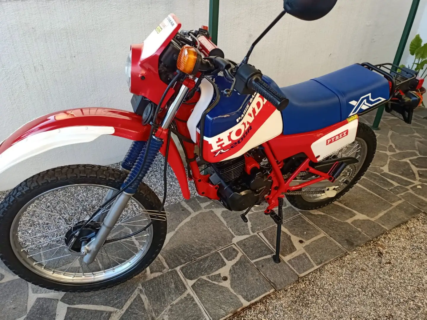 Honda XL 200 Paris-Dakar Czerwony - 1