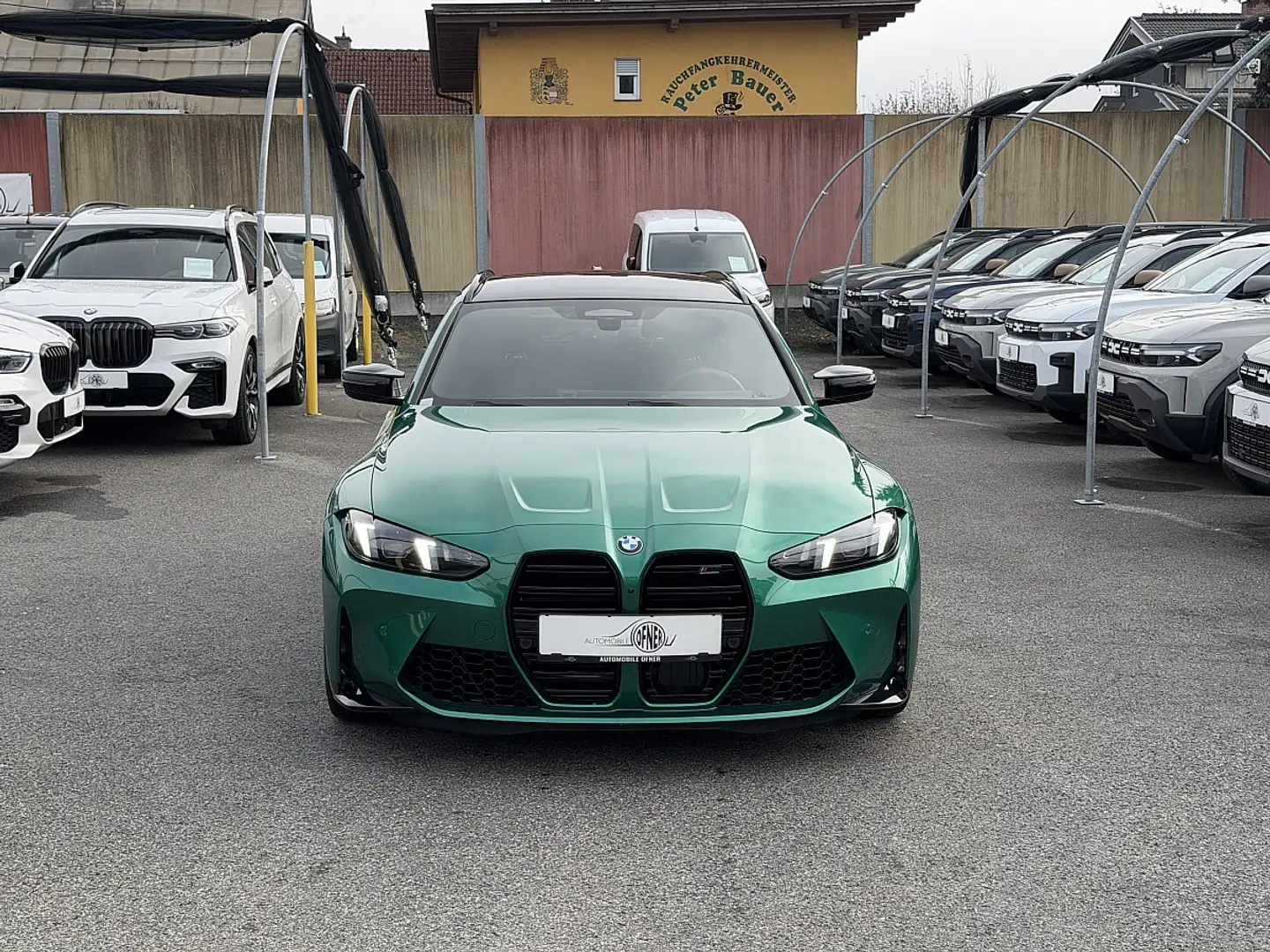 BMW M3 Competition M xDrive Touring Aut. Innovations-P... Grün - 2