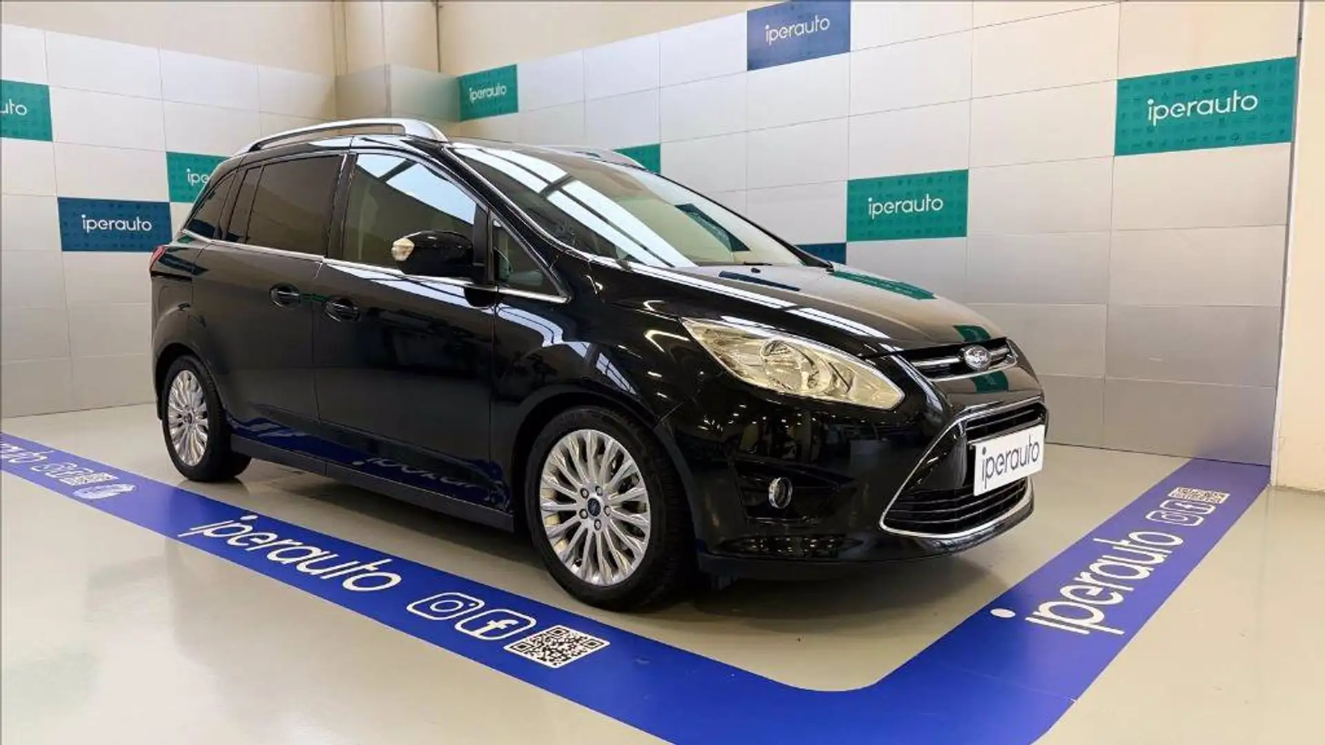 Ford C-Max 7 1.6 ecoboost Titanium 150cv Nero - 1