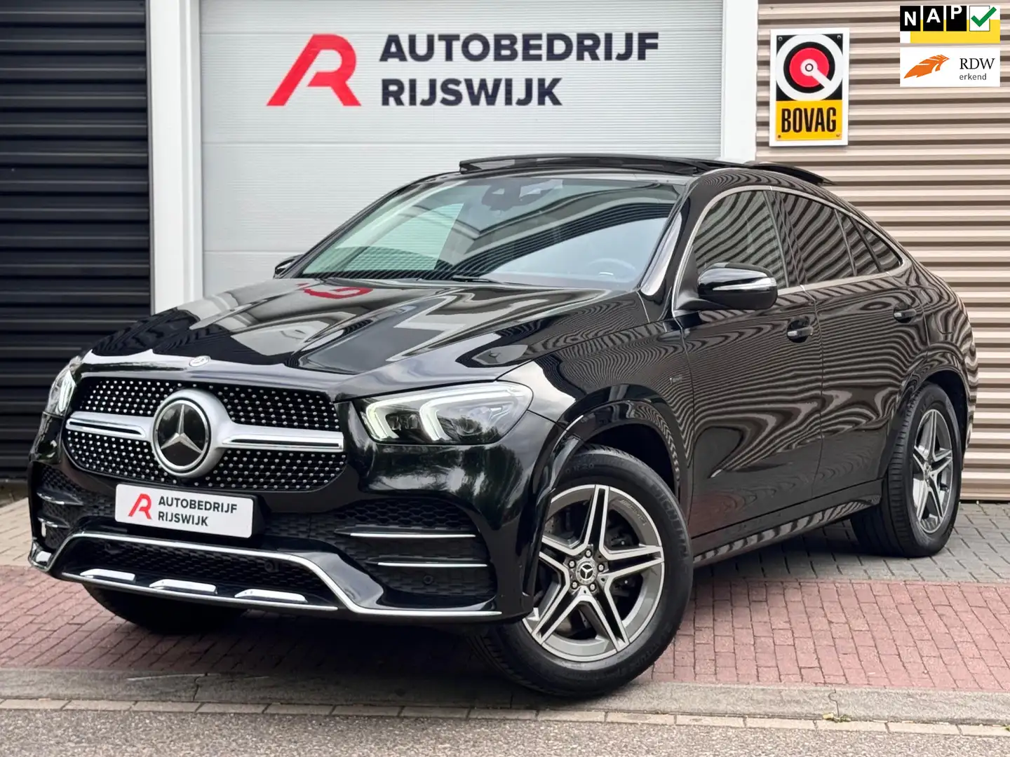 Mercedes-Benz GLE 350 Coupé e 4MATIC Premium Pano/360/Dodehoek Zwart - 1