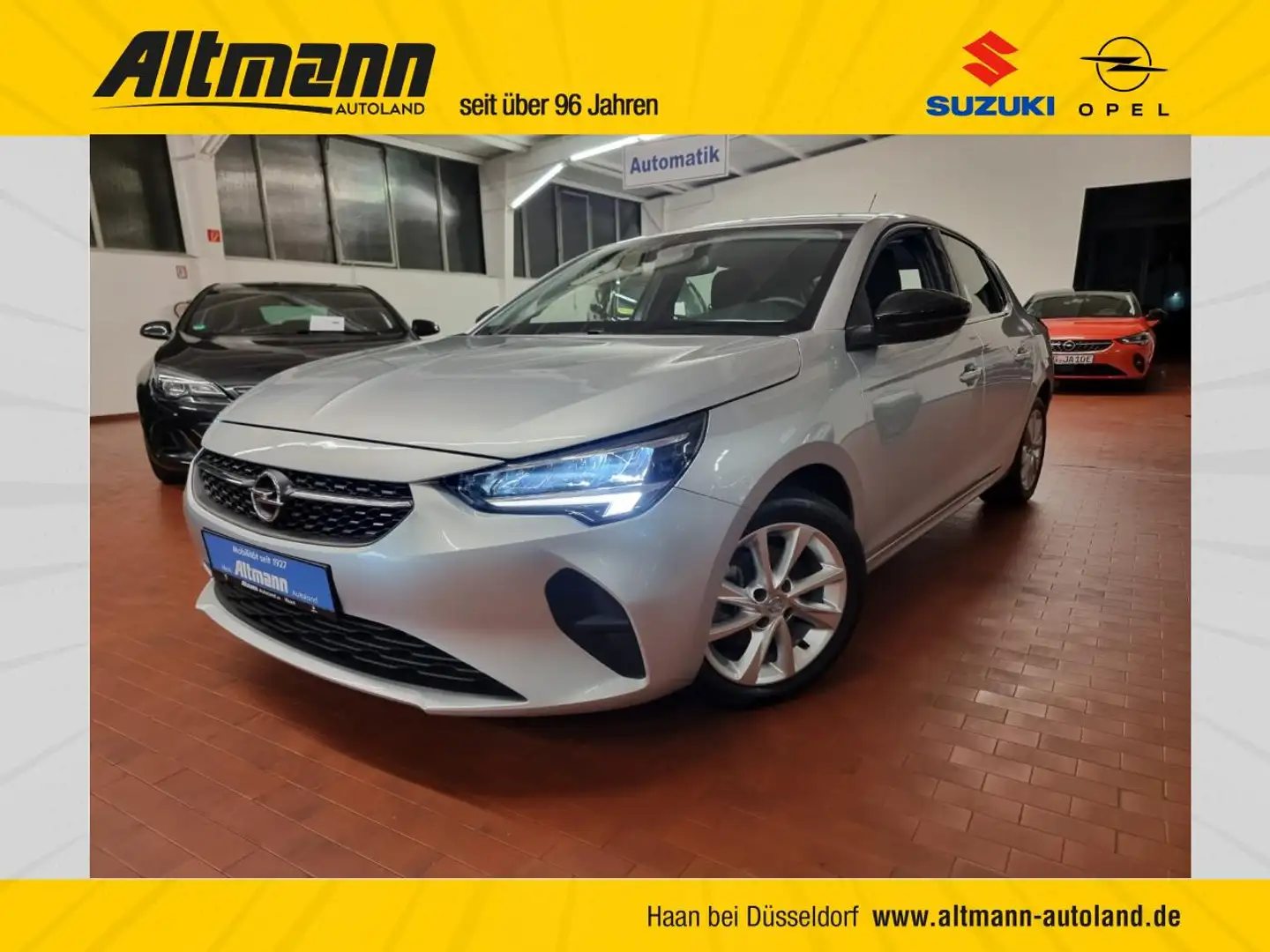 Opel Corsa Elegance Navi Winterpak. PDC Argent - 1