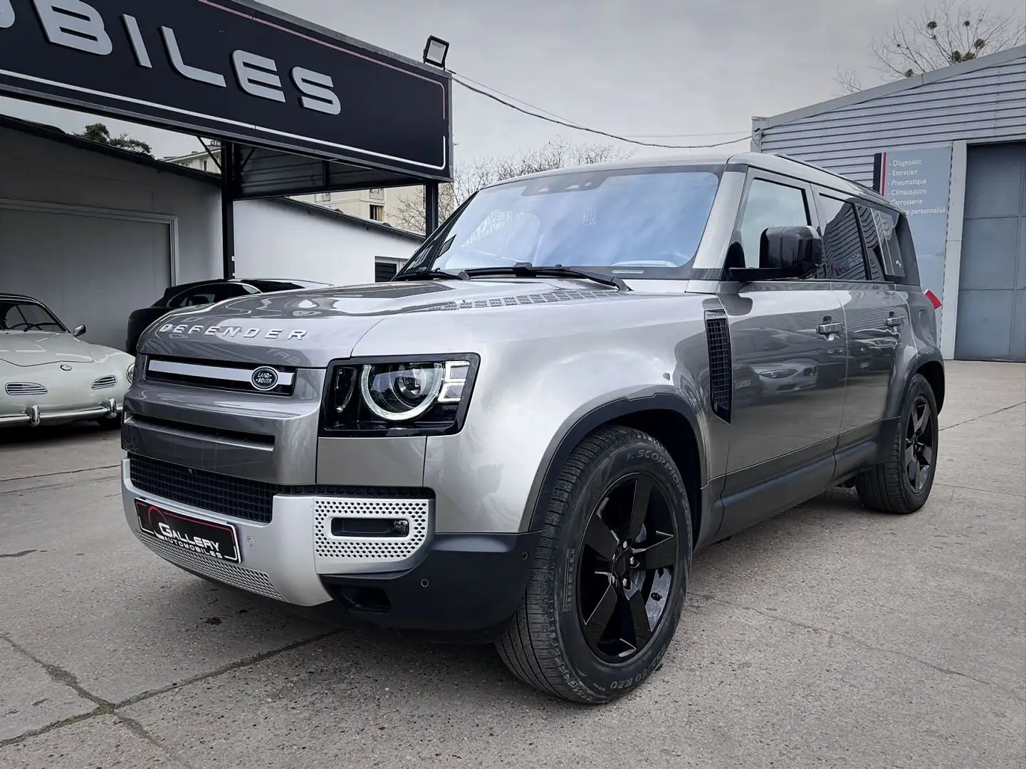 Land Rover Defender 110 2.0 P400E X-DYNAMIC HSE Gris - 1