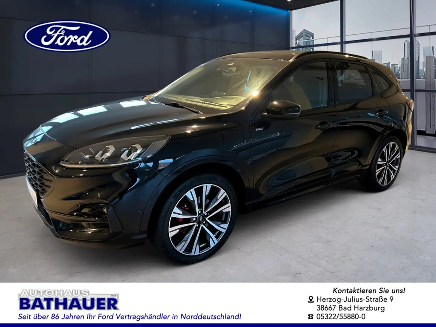 Ford Kuga 2.5 Duratec PHEV ST-Line X Noir - 1