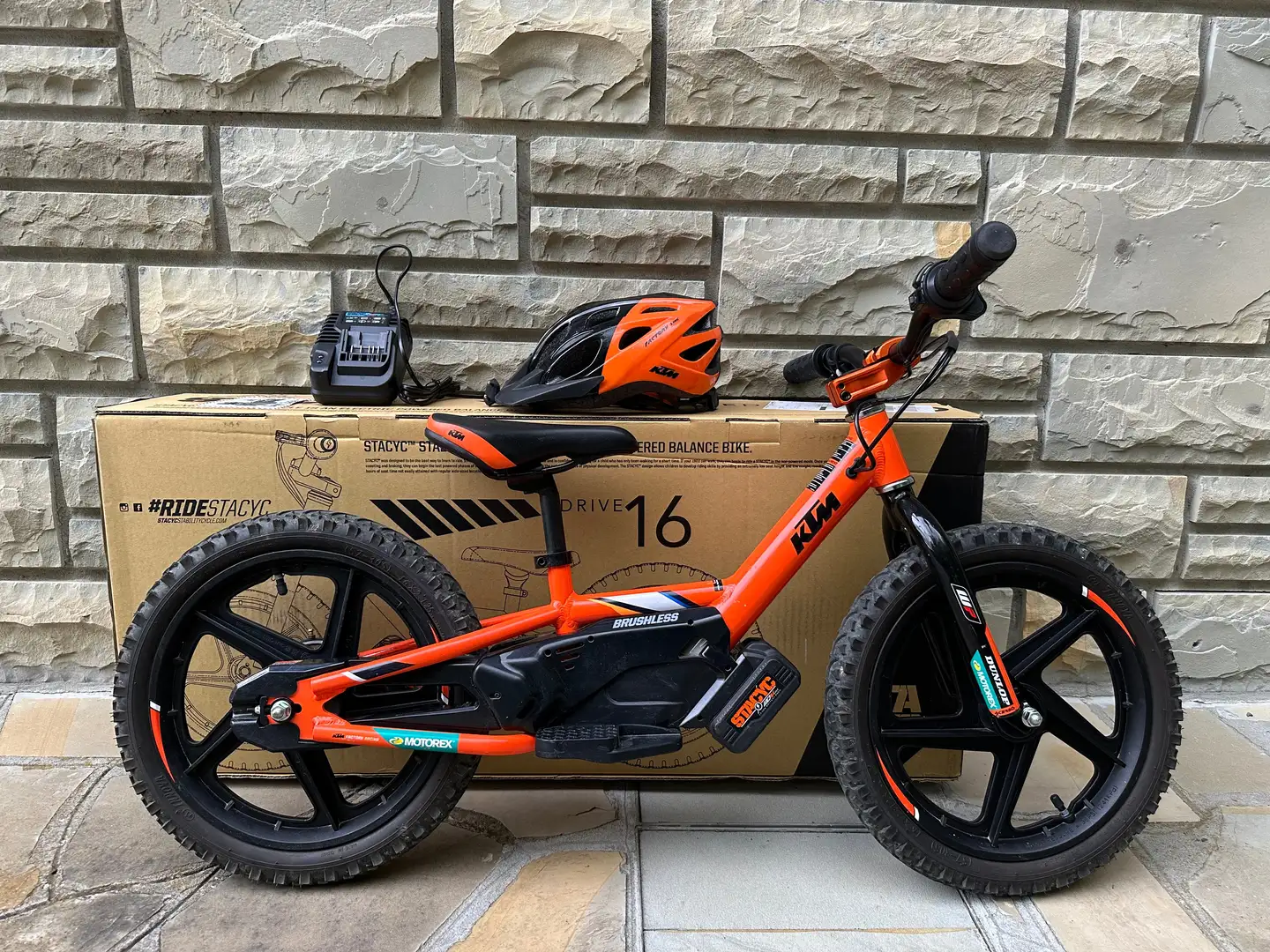 KTM KTM 16EDRIVE STACYC SX-E 1.16 (bike-moto-balance) Arancione - 2