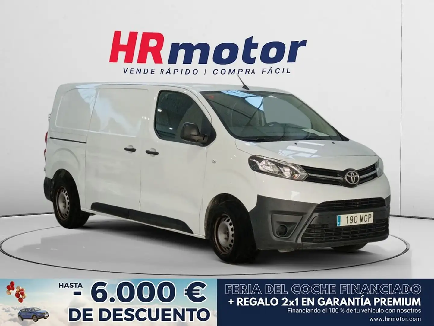 Toyota Proace GX 1PL 2PT L1 Blanco - 1
