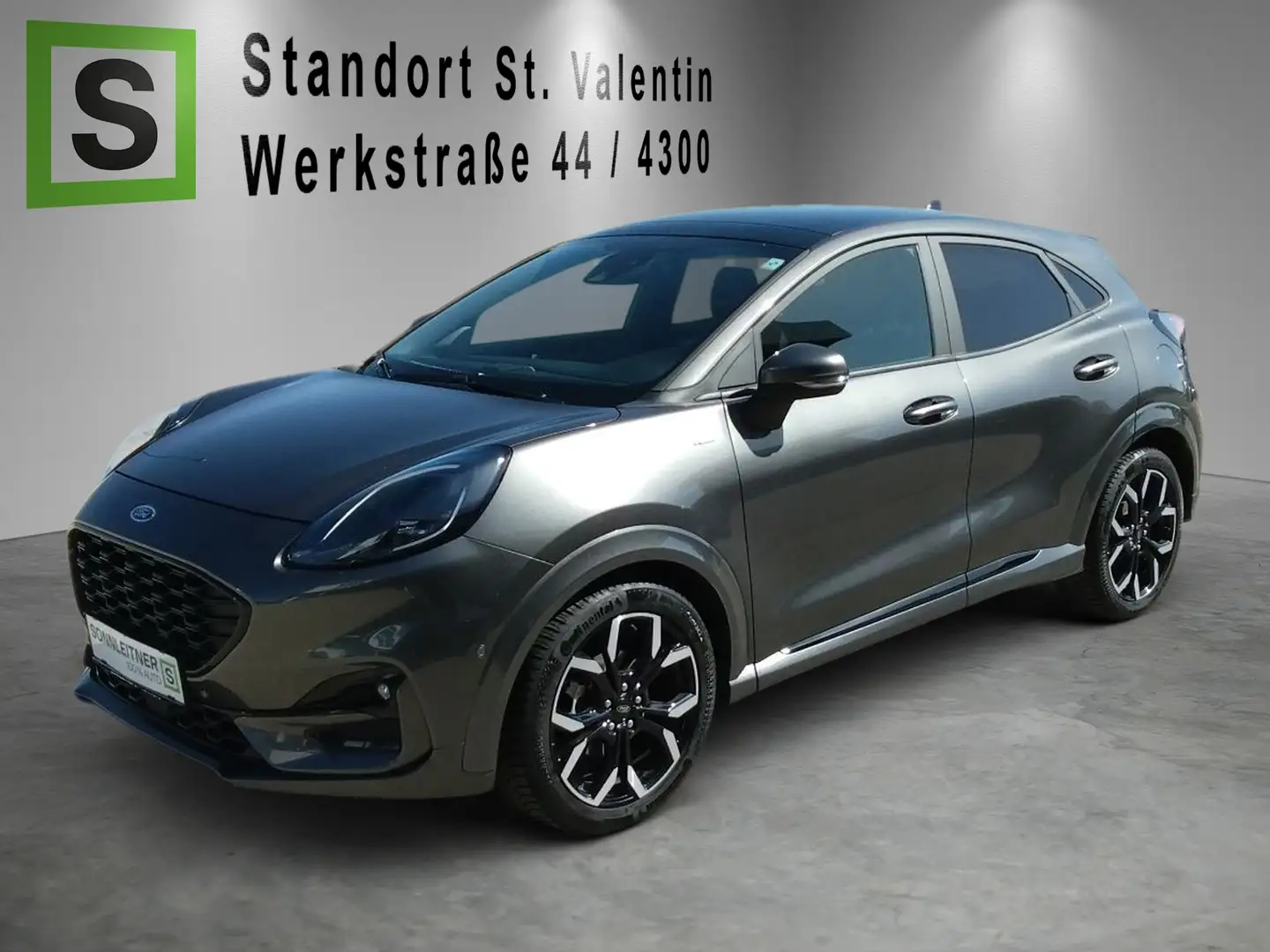 Ford Puma PUMA St-Line X 1,0 EcoBoost Mild Hybrid Grau - 1