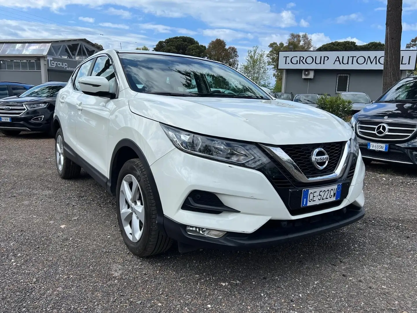 Nissan Qashqai 1.3 DIG-T 140 CV N-Connecta Blanc - 2