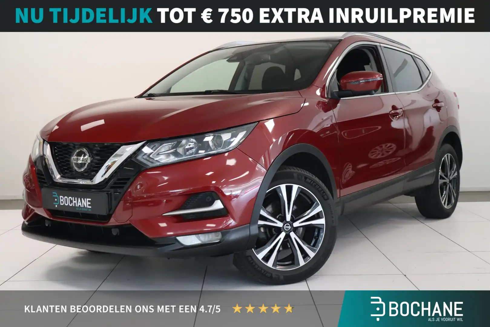 Nissan Qashqai 1.3 DIG-T N-Connecta | 360 Camera | Panoramadak | Rood - 1