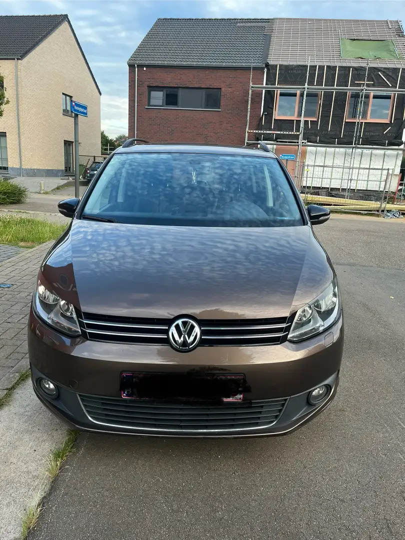 Volkswagen Touran 1.6 TDI DPF MATCH Brun - 1