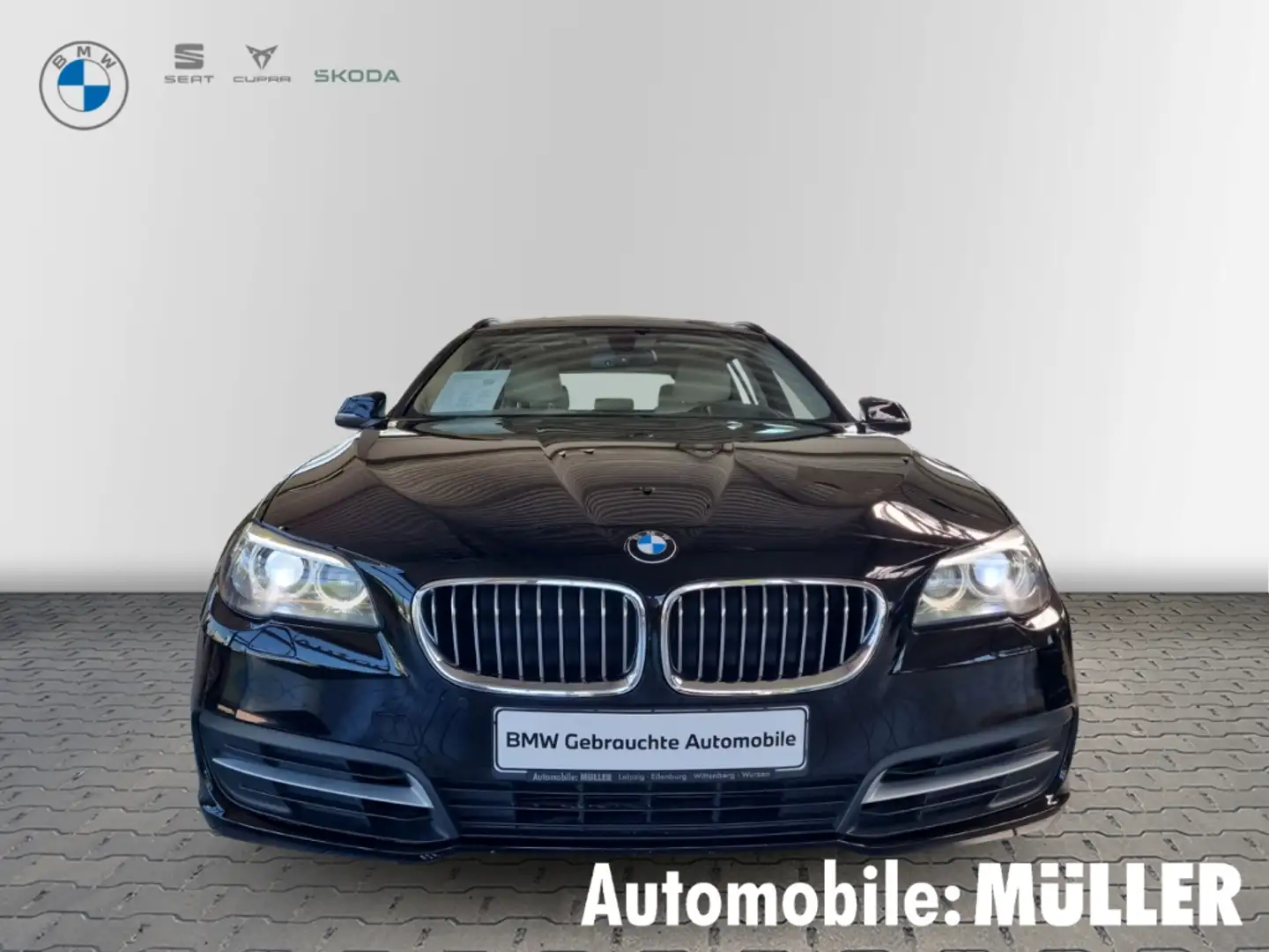 BMW 525 d+HUD+PANODACH+NAVI PRO+BI-XENON KURVENLICHT+ Noir - 2