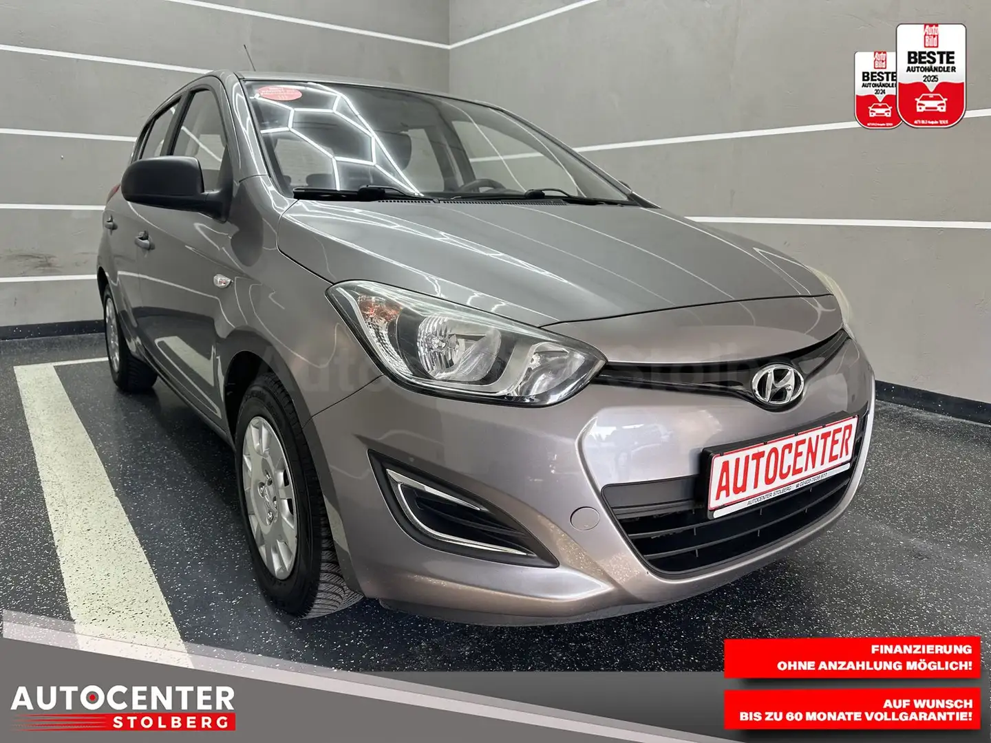Hyundai i20 5 Star Edition "1 HAND-KLIMA-CD-USB-TÜV" Gris - 2