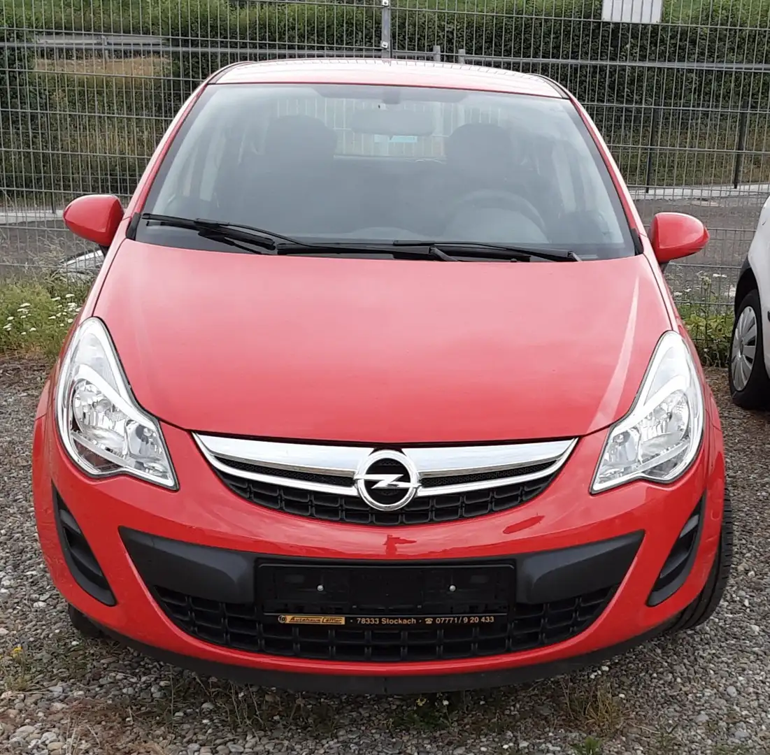 Opel Corsa Selection AUTOMATIC Rood - 1