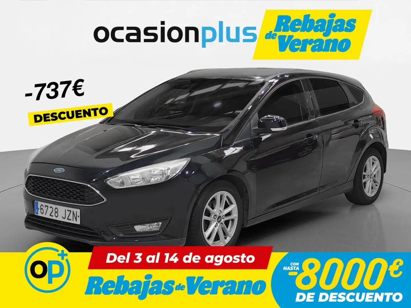 Ford Focus 1.5TDCi Trend+ PS 120 Negro - 1