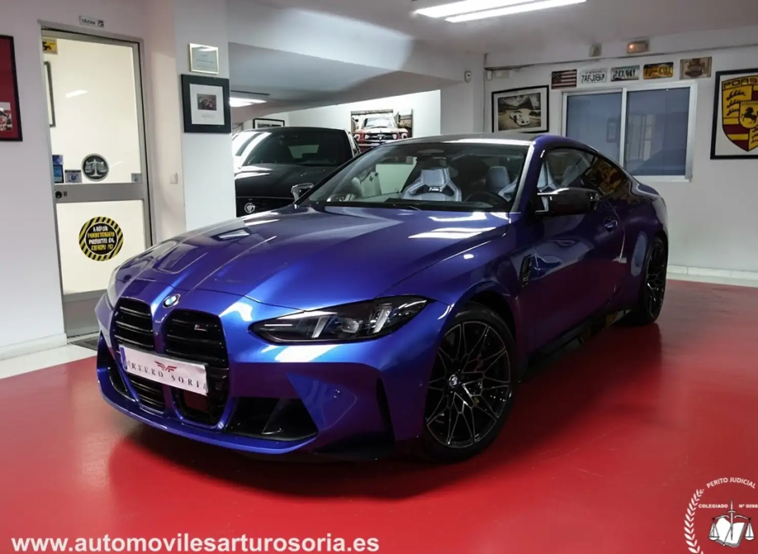 BMW M4 Coupé Competition M xDrive Azul - 1