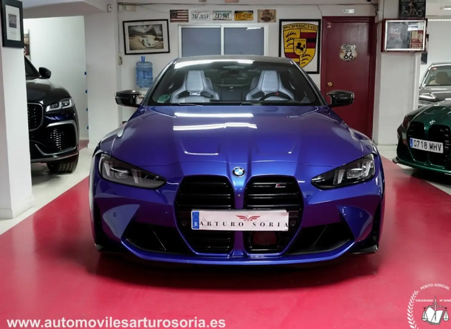 BMW M4 Coupé Competition M xDrive Azul - 2