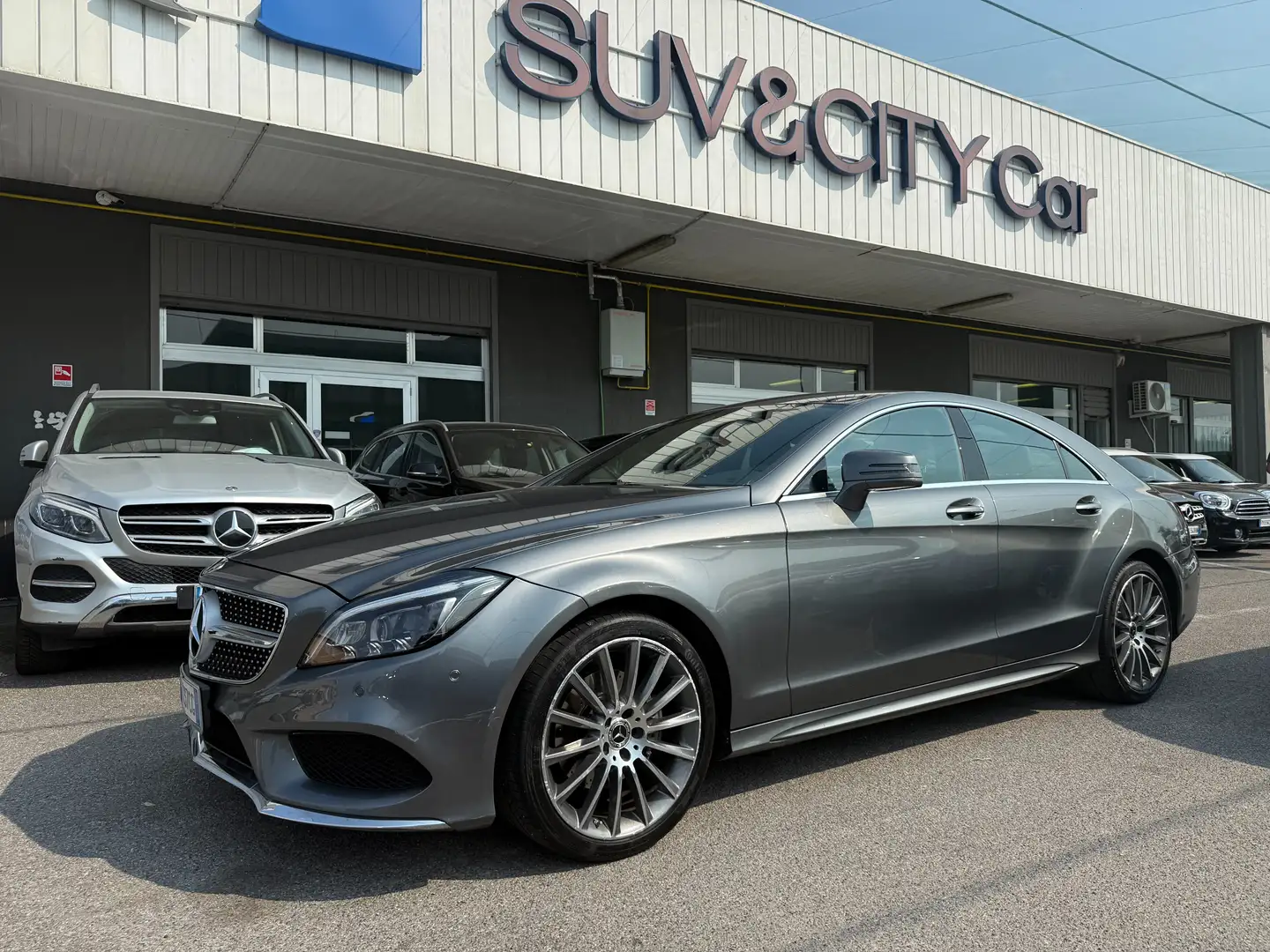 Mercedes-Benz CLS 250 CLS 250 d (bt) Premium 4matic /KM CERTIFICATI Grigio - 1