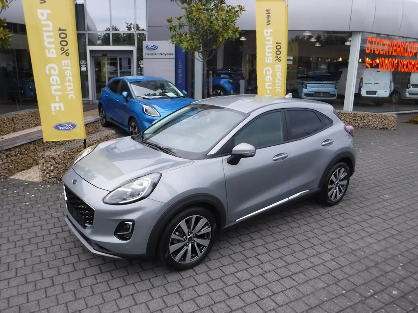 Ford Puma Ecoboost Titanium X Zilver - 1