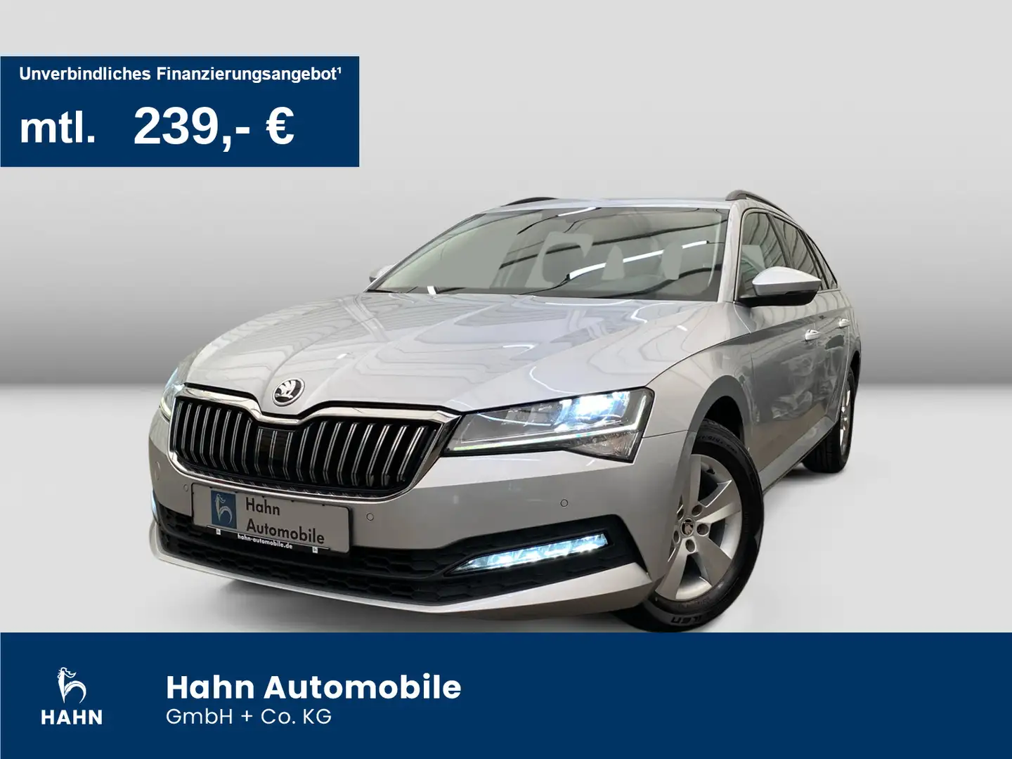 Skoda Superb Combi 2.0 TDI DSG Ambition Navi Kamera Argento - 1