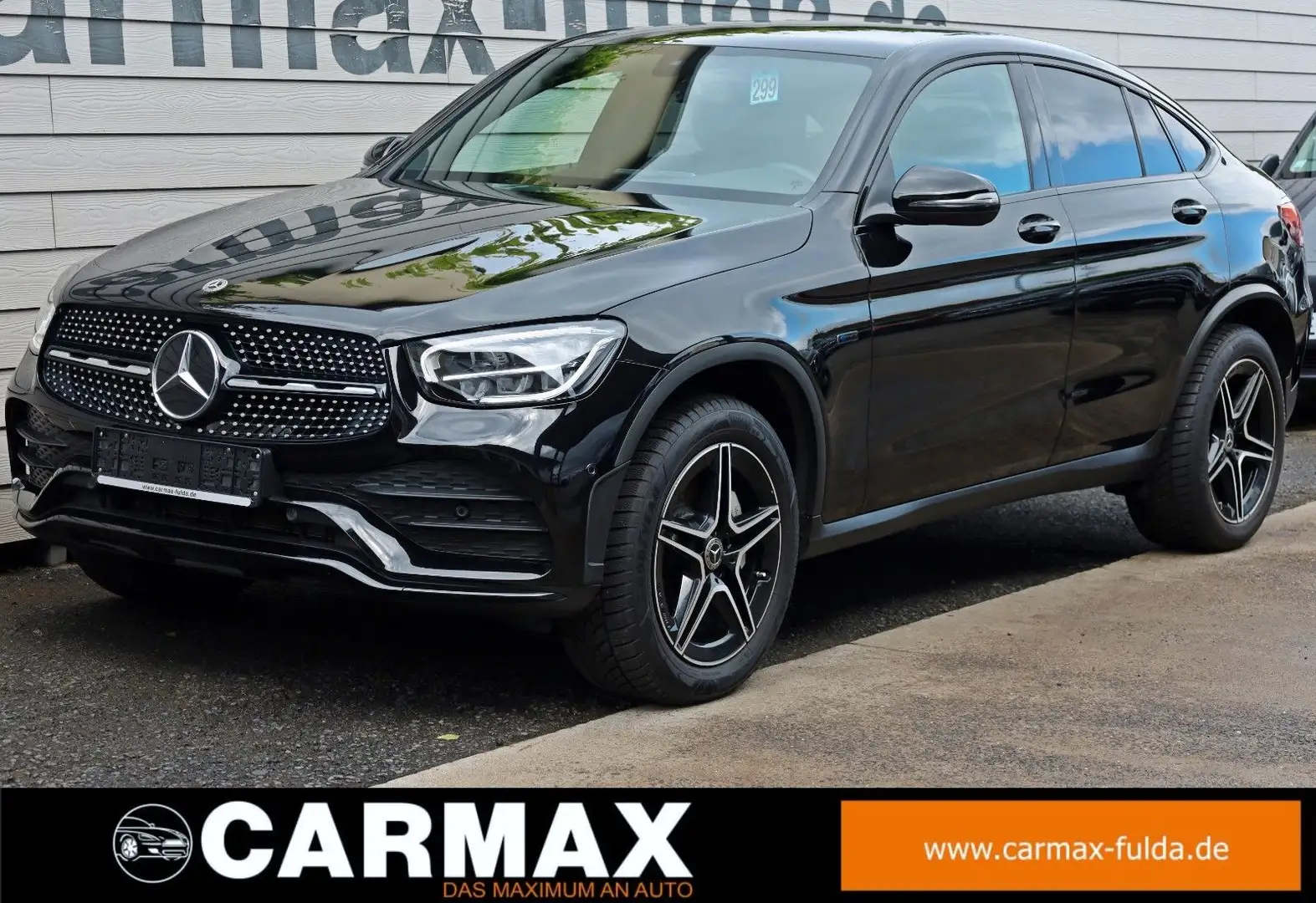 Mercedes-Benz GLC 300 e 4M Coupe AMG Leder,Navi,LED,Kamera,SH Чорний - 1