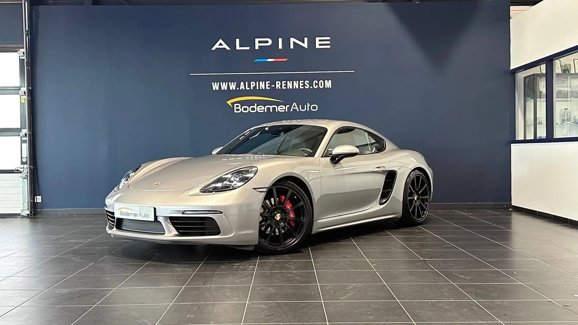 Porsche Cayman 718 Cayman 2.5i S 350 ch Grijs - 1