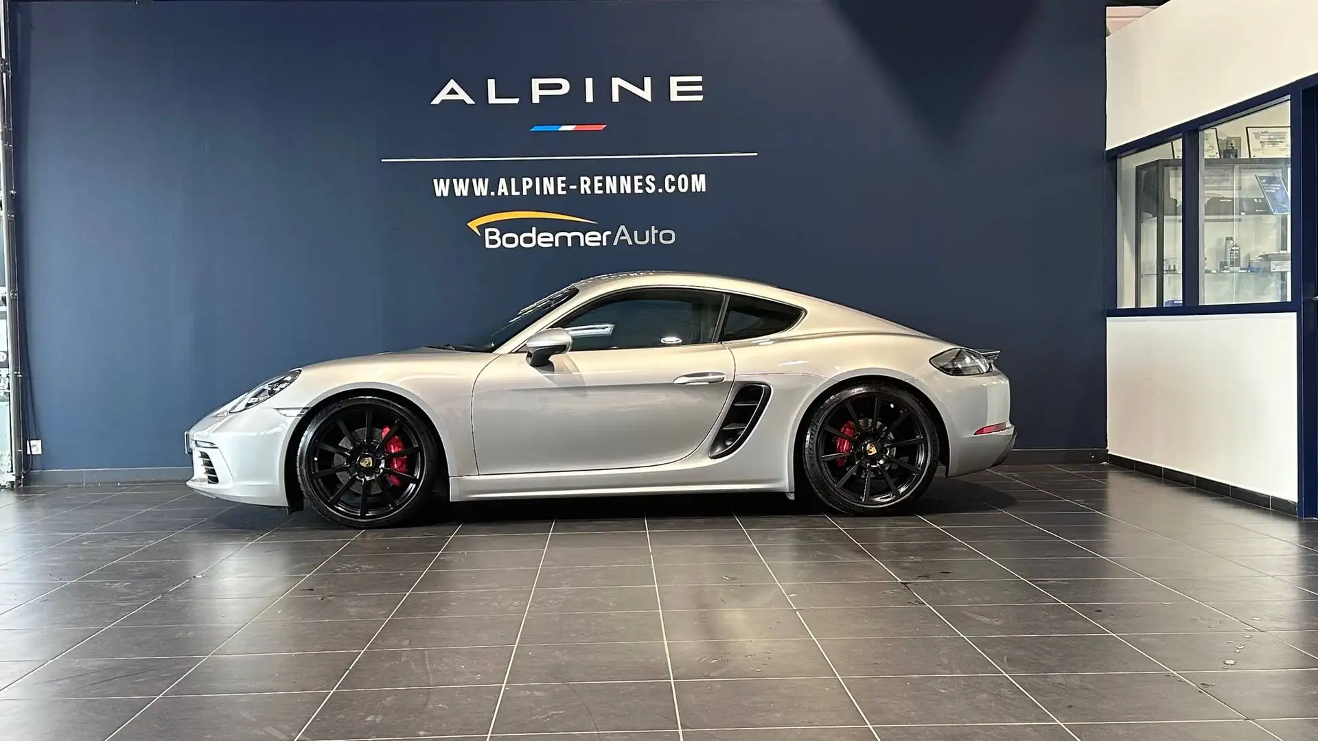 Porsche Cayman 718 Cayman 2.5i S 350 ch Grijs - 2