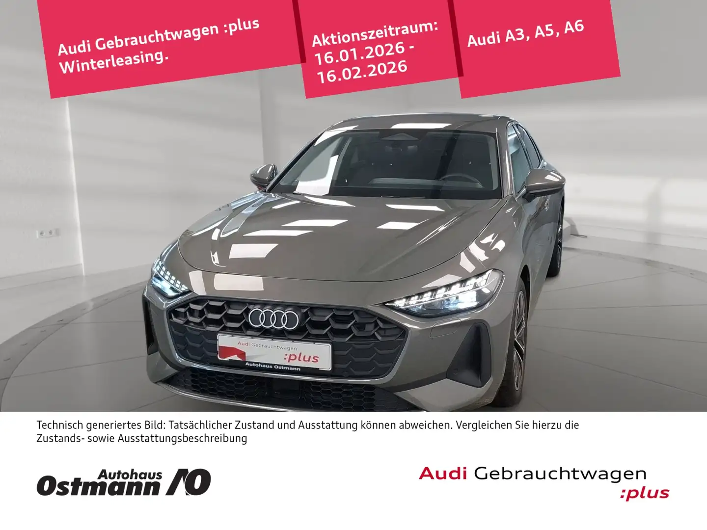 Audi A5 Limousine 2.0 TFSI AHK 18 Navi RFK ACC Grau - 1