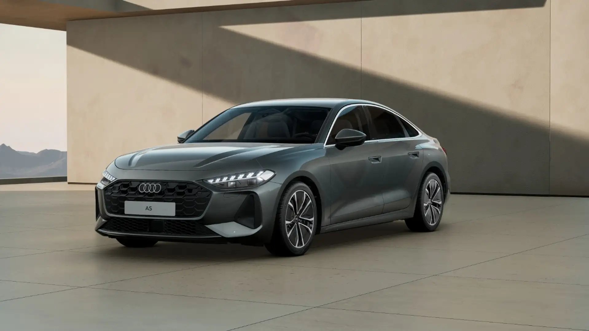 Audi A5 2.0 TFSI Limousine AHK 18 Navi RFK ACC Grau - 2