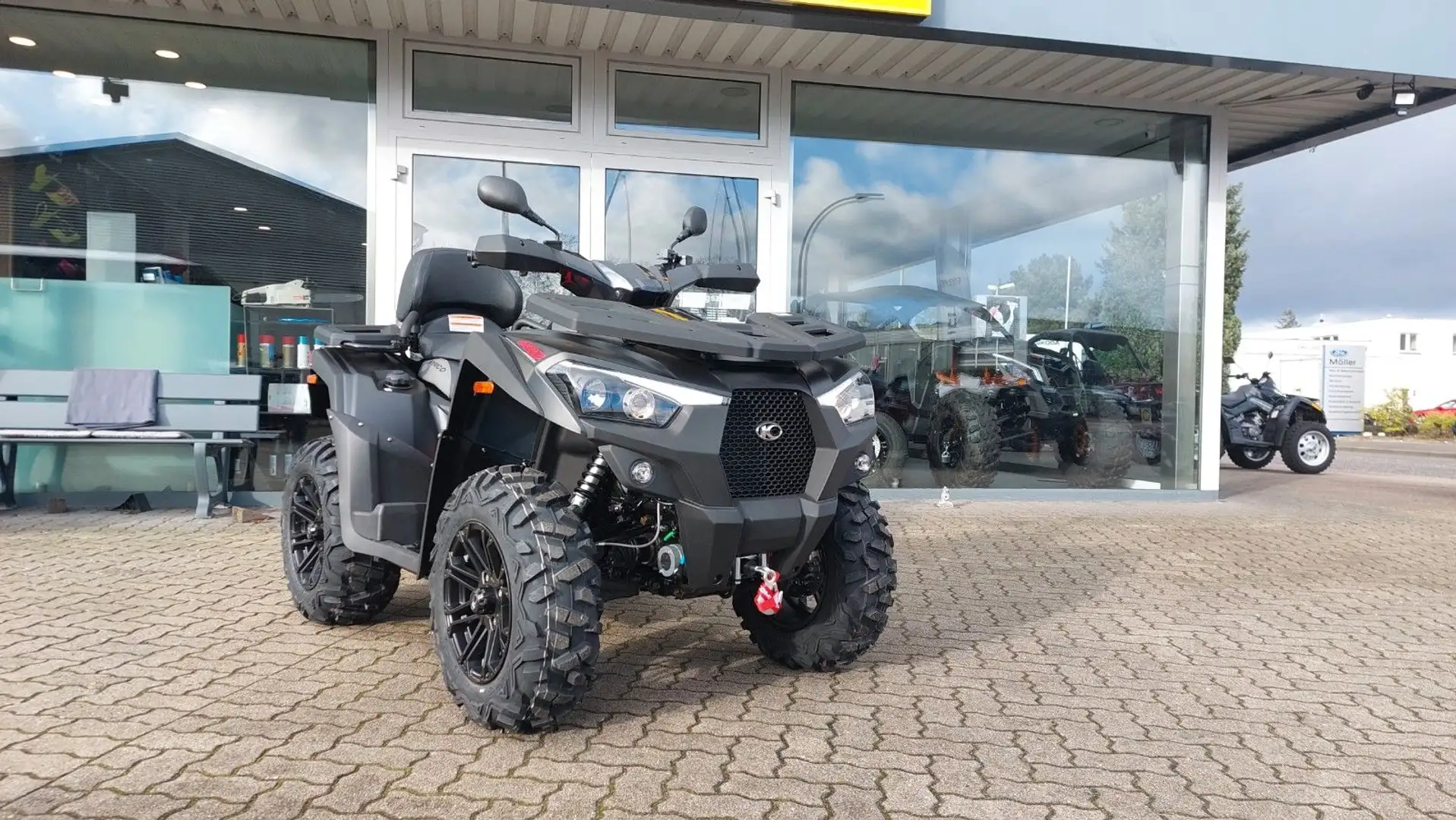 Kymco MXU 700 i EPS T3B ABS 4x4 Schwarz - 1