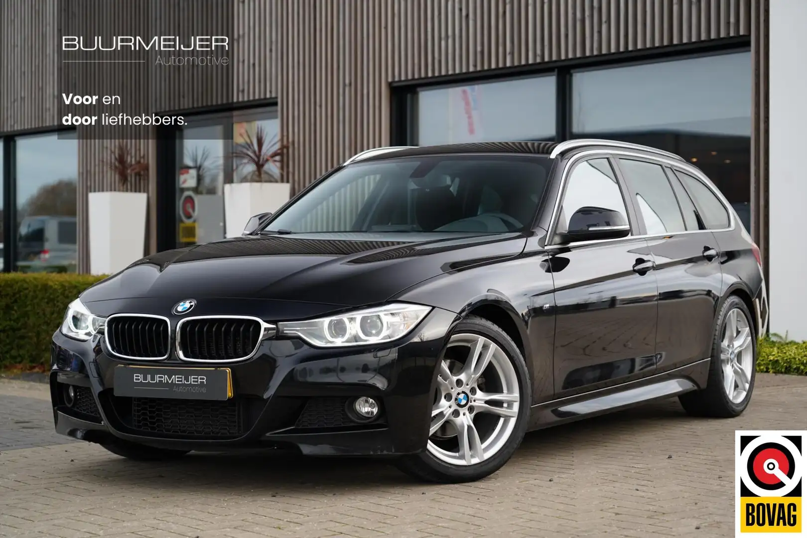 BMW 316 3-serie Touring 316i M Sport Edition High Executiv Zwart - 1