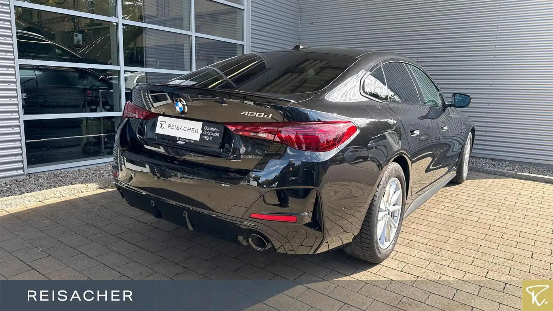 BMW 420 420dA GC M-Sport PRO Navi HUD 360° ACC GSD adLED Schwarz - 2