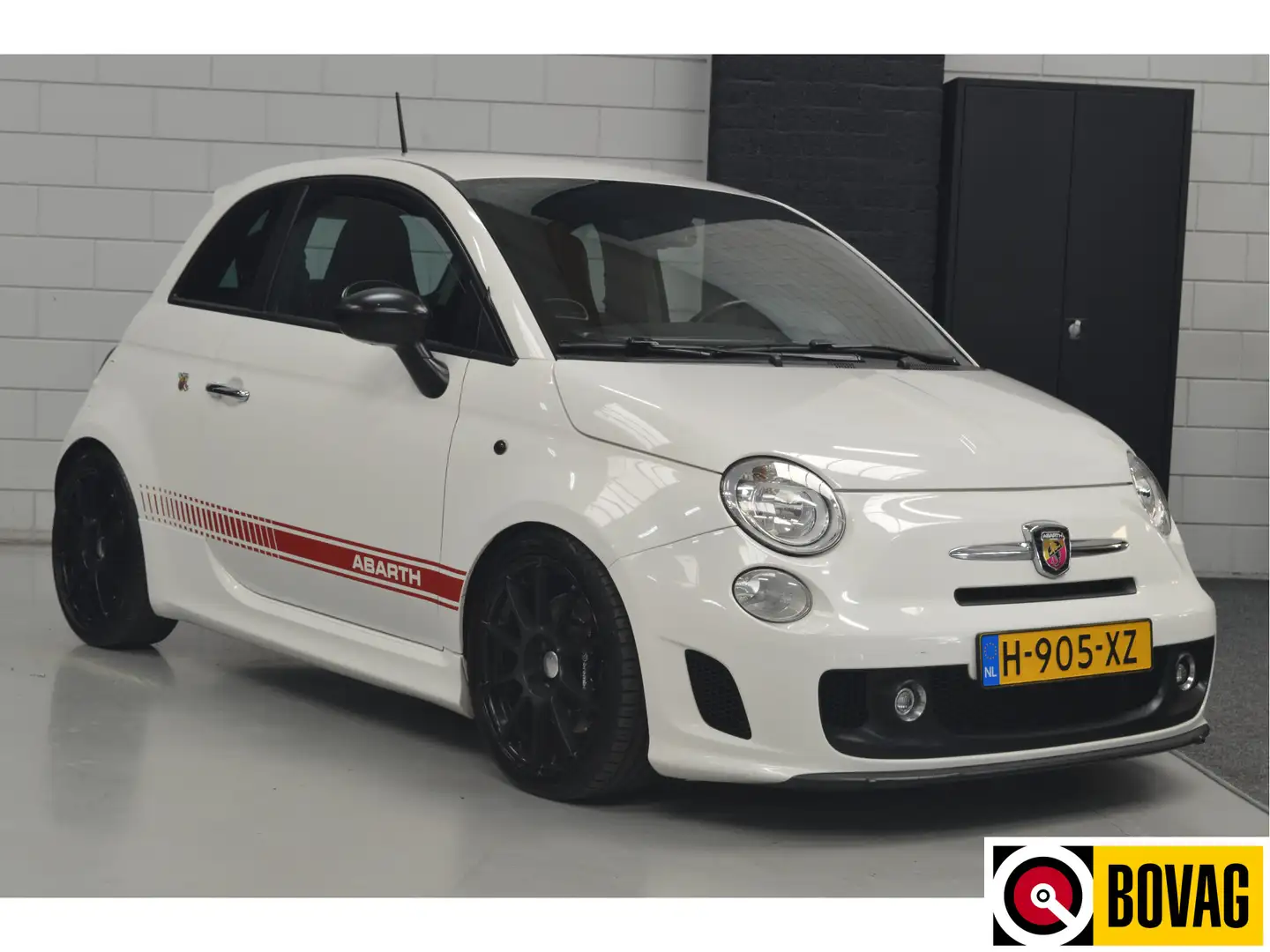Fiat 500 Abarth 1.4-16V // 240pk  // AIRCO // CAMERA // PDC // SPO Blanco - 1